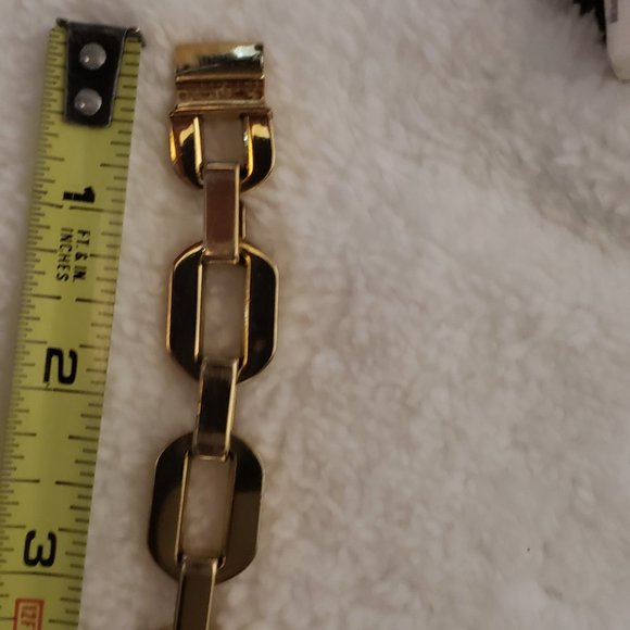 Micheal Kors Gold tone ID Link Bracelet - Picture 7 of 7